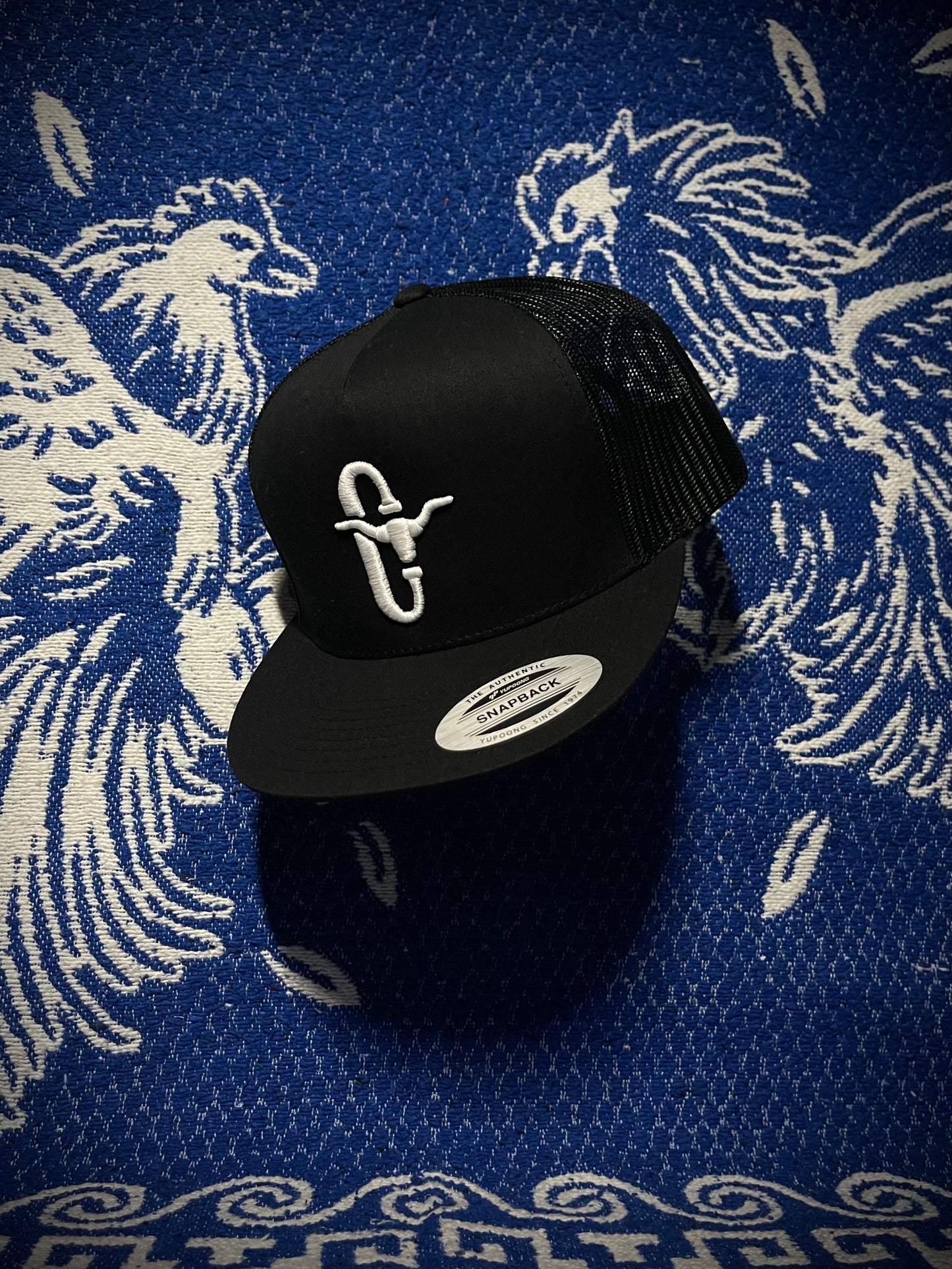 Clandestino all black cap snap back